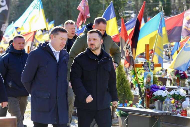 Volodymyr Zelenskyy arrived in Lviv on a working visit