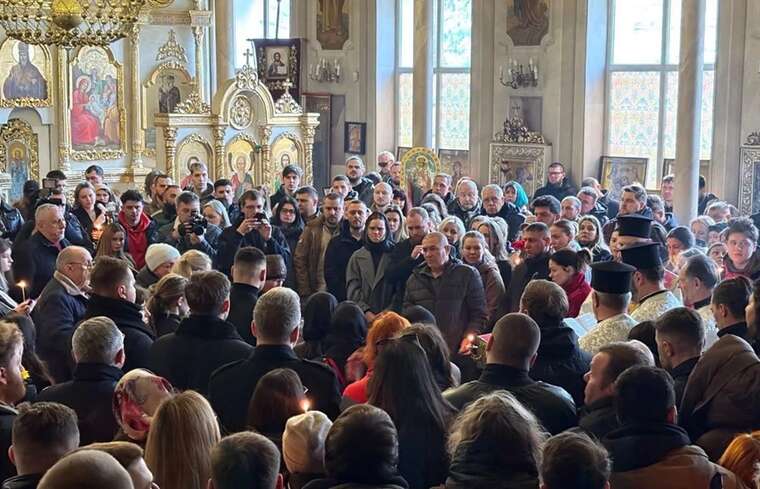 В Одесі попрощалися з убитим активістом Демʼяном Ганулом