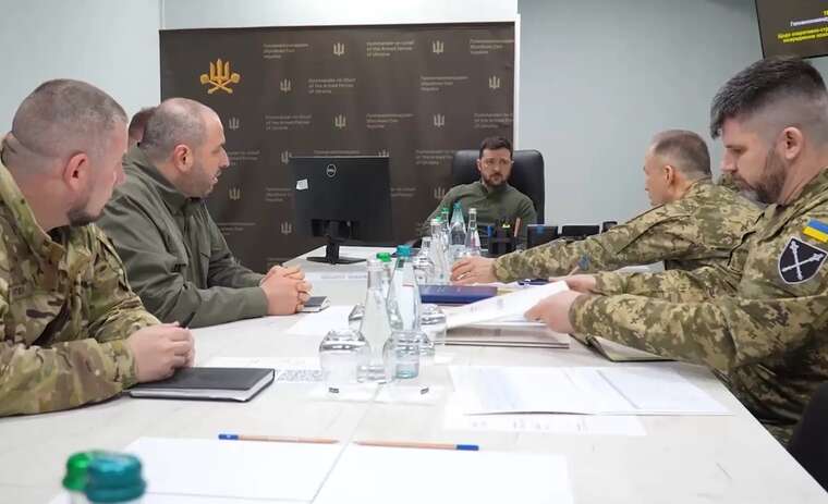 Зеленський провів засідання військового кабінету в Харкові