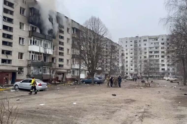 The Russian strike on Sumy: footage of the explosion moment appeared online