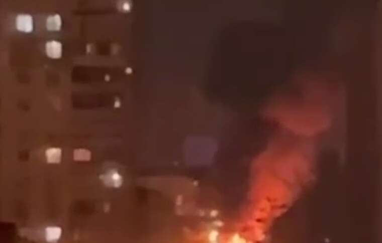 Attack on Kharkiv: residential buildings and an infrastructure facility damaged