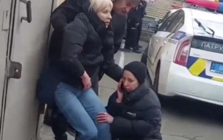 In Odesa, a TRC employee beat a woman, - local public pages