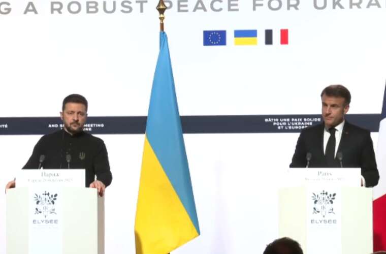 Зеленський і Макрон обговорили збільшення постачання винищувачів Mirage