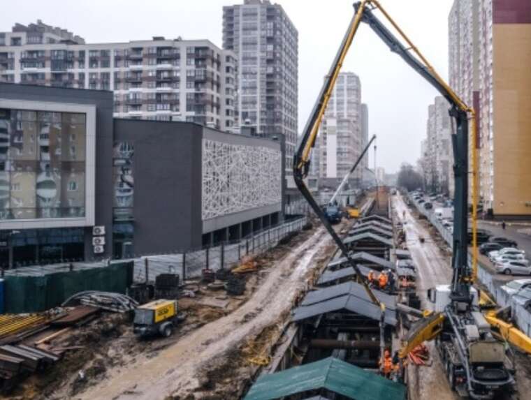 У Києві на рік перекриють частину проспекту для будівництва метро на Виноградар