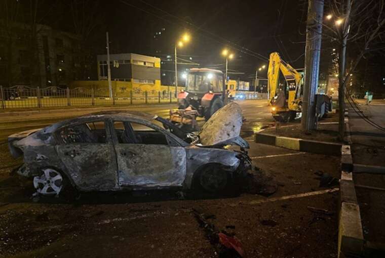 Атака "шахедів" по Харкову: в мережі показали відео прильоту