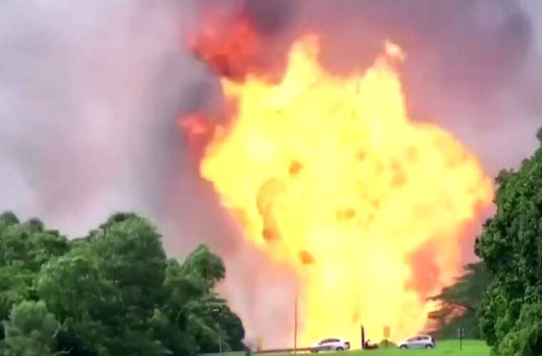 Вибух на газопроводі під Куала-Лумпуром: повідомляють про понад 25 постраждалих