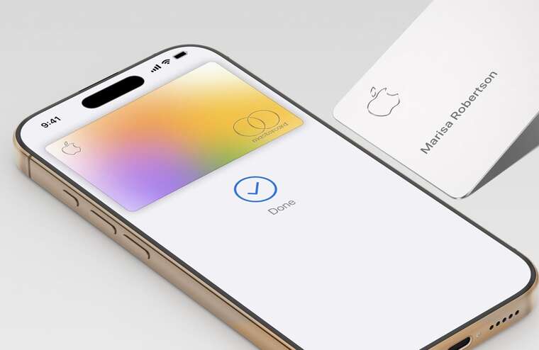   Apple Card: Visa  100  ,   Mastercard