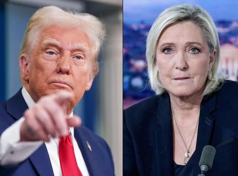 Трамп підтримав Марін Ле Пен, назвавши справу проти неї "полюванням на відьом"