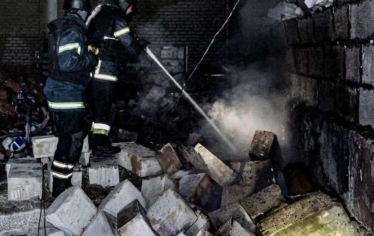 У ДСНС показали кадри наслідків атаки РФ по Харкову