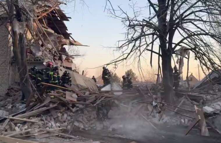 В окупованій частині Запорізької області обвалилася багатоповерхівка: загинуло двоє дітей