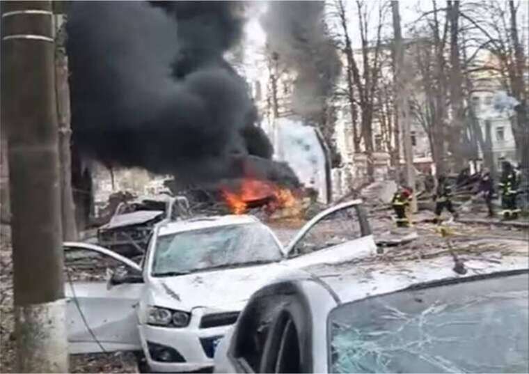 Russia’s strike on Sumy: footage of the aftermath appears online