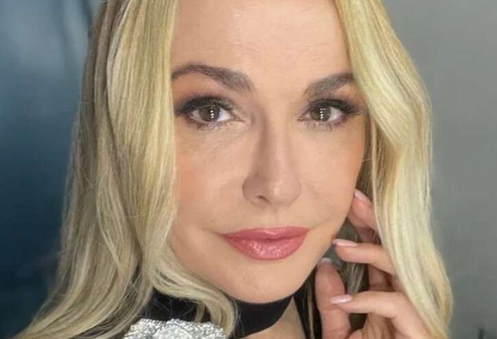 Ukrainian actress Olha Sumska came under fire in Kamyanske