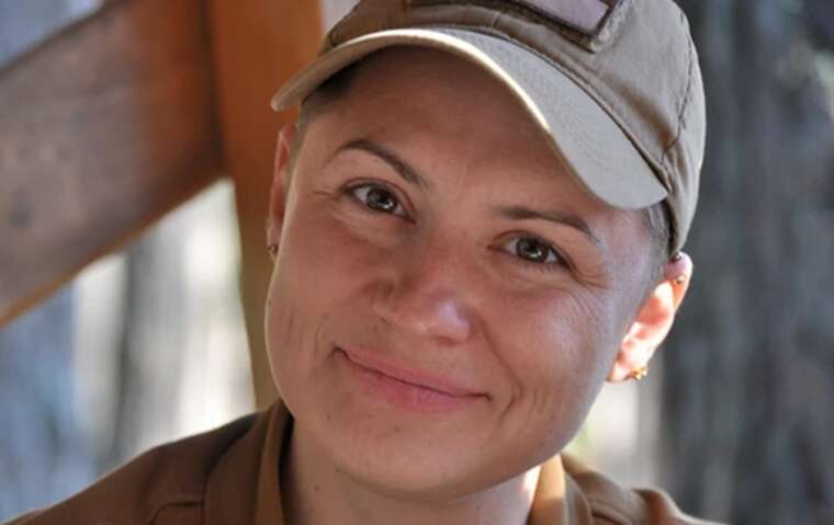 At the front, volunteer and defender of Ukraine Anastasiya Yefimova was killed