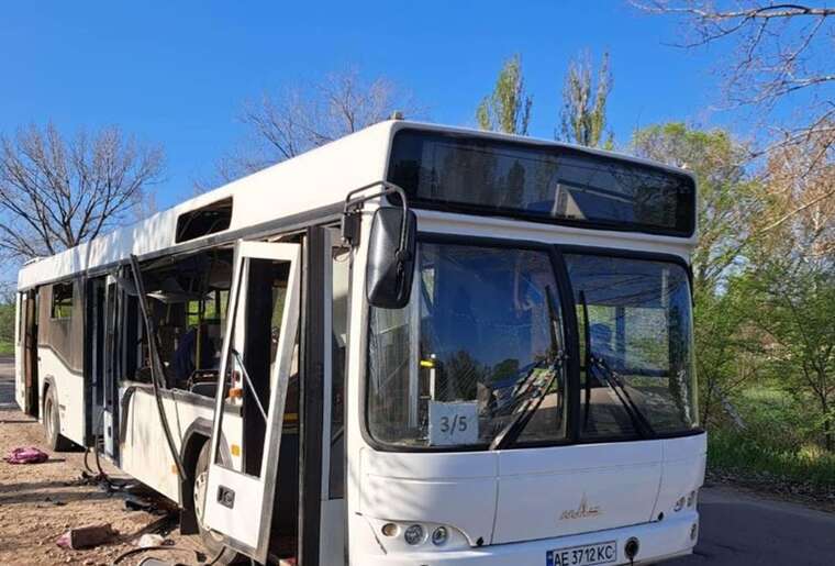 The occupiers struck a bus in Marhanets: the number of injured has risen to 32