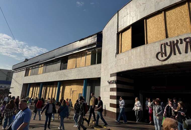 Станція метро «Лук’янівська» зазнала пошкоджень уже вп’яте