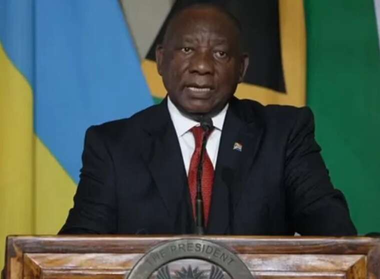 Президент ПАР Сиріл Рамафоса підтримав дипломатичні ініціативи для завершення війни РФ проти України