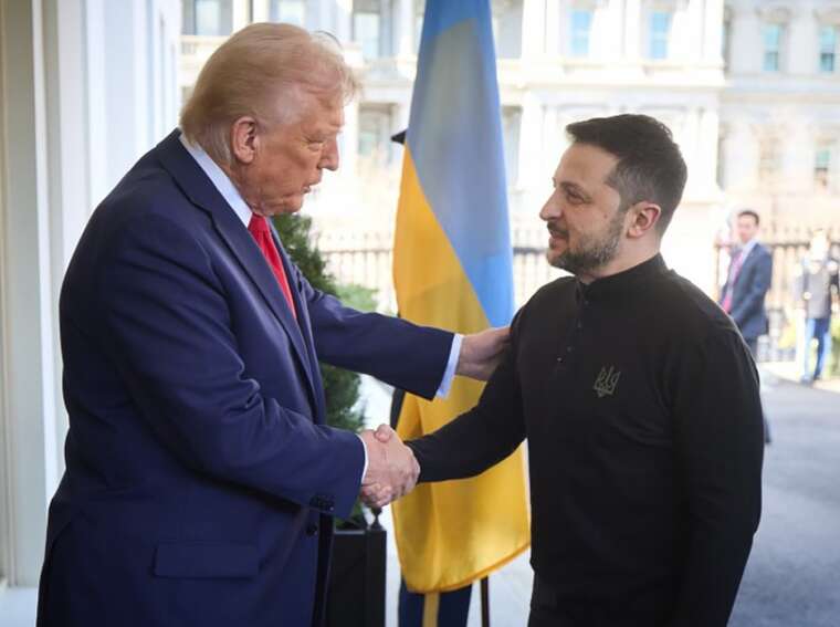 Trump and Zelenskyy held a meeting in Rome