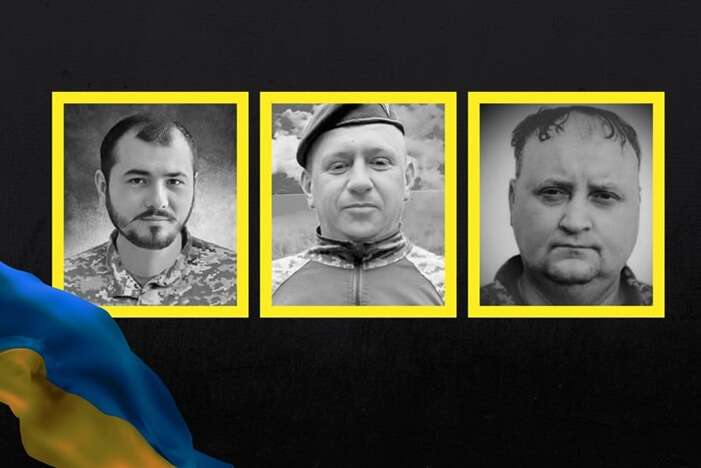 На Чернігівщині попрощалися з трьома захисниками, які загинули на фронті