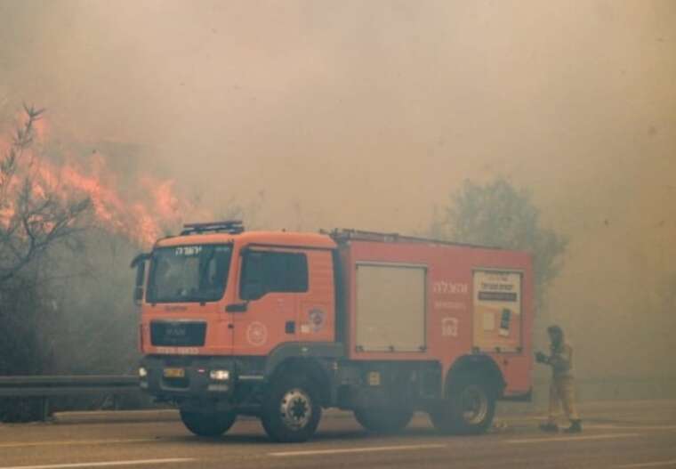 Масштабна лісова пожежа охопила Єрусалим: проводиться евакуація, є постраждалі