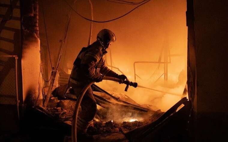 In Kharkiv, there are already six people injured from the drone strike