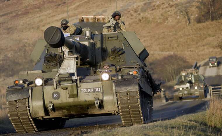 Велика Британія передала Україні всі свої САУ AS-90