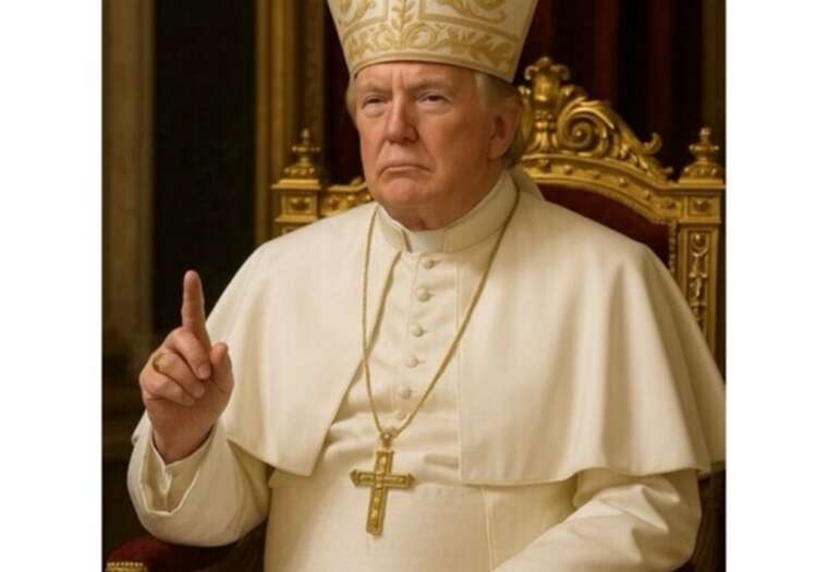 Трамп в образі Папи: американські католики обурені “сакральним жартом” президента