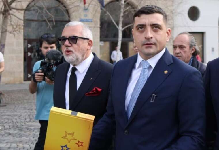 Переможця першого туру виборів у Румунії Джордже Сіміона помітили у Відні