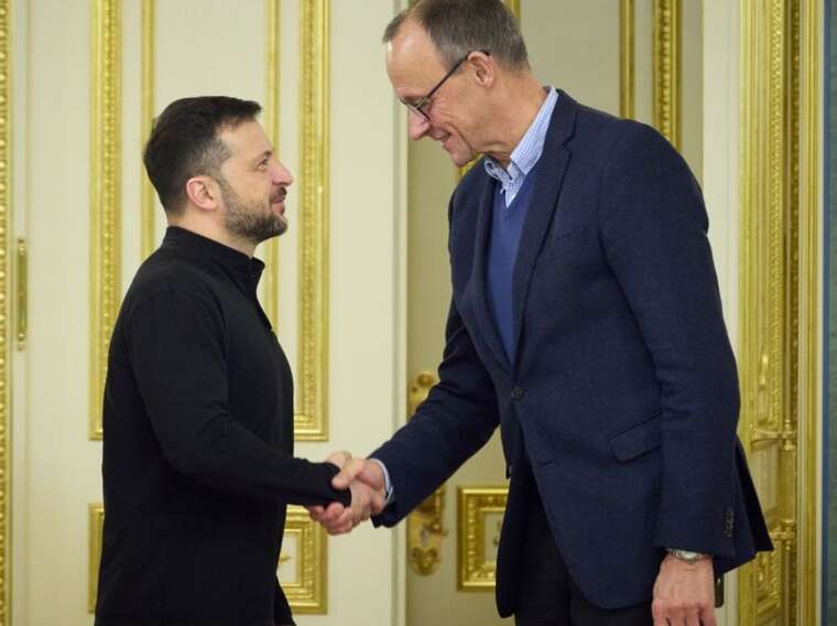 Зеленський і Мерц обговорили перспективи співпраці та підтримку України