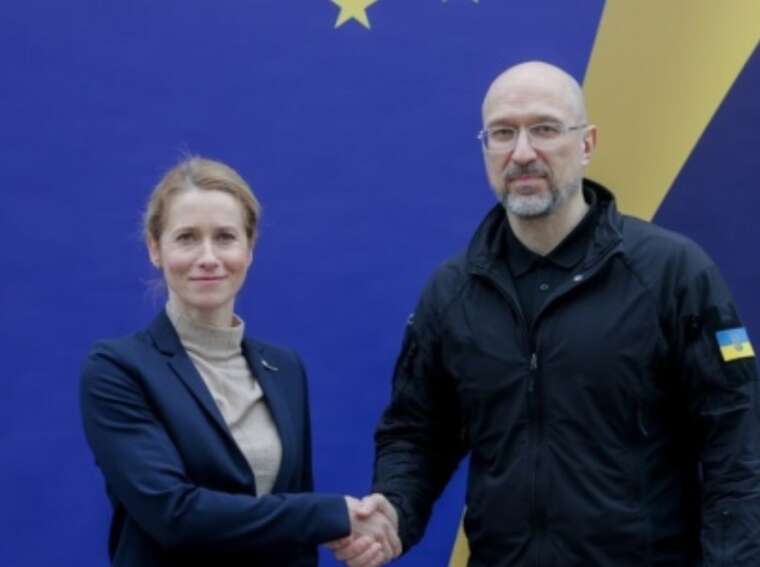 Shmyhal and Kallas discussed the situation at the front and Ukraines defence needs