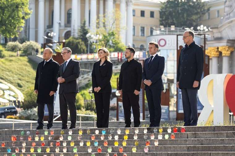 France, Germany, Poland, Britain, and Ukraine issued a statement on the need for a truce