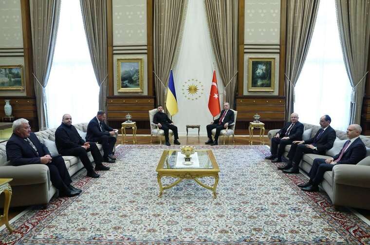 Встреча Эрдогана с Зеленским завершилась: длилась почти 3 часа