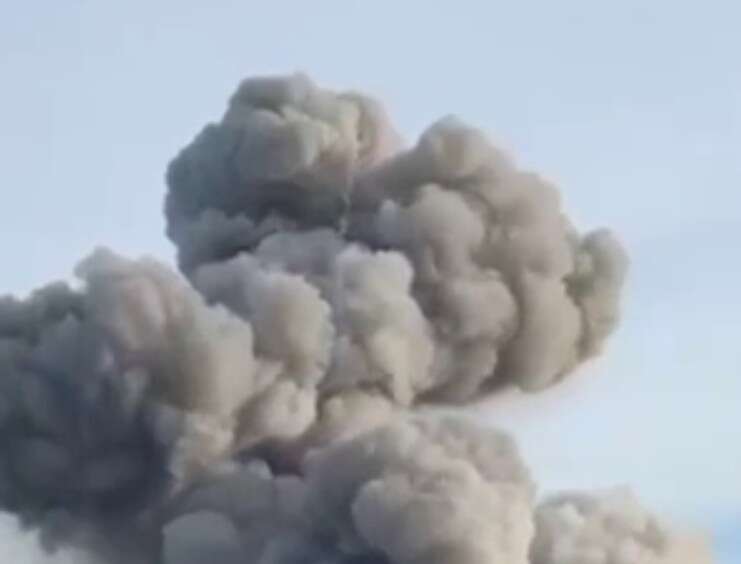 В окупованому Криму повідомляють про детонацію на складі боєприпасів у Перевальному