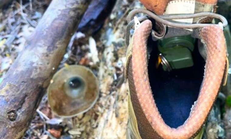 В Полтаве возле пруда нашли ботинок с гранатой: продолжаются следственные действия