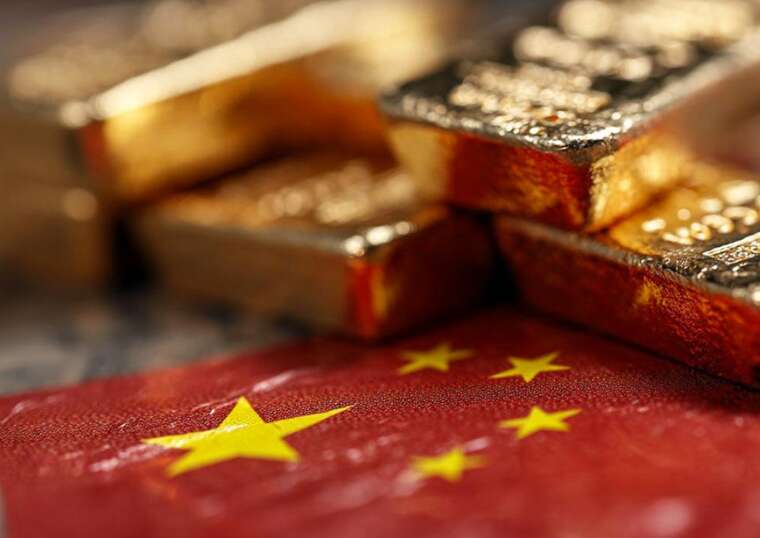 Китай рекордно нарастил импорт золота на фоне геополитической нестабильности