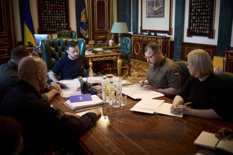 Zelenskyy held a meeting with the government and talks with European partners