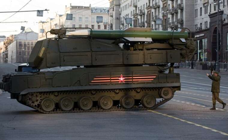 Ukrainian military destroyed an enemy "Buk-M3" air defence system worth 45 million dollars