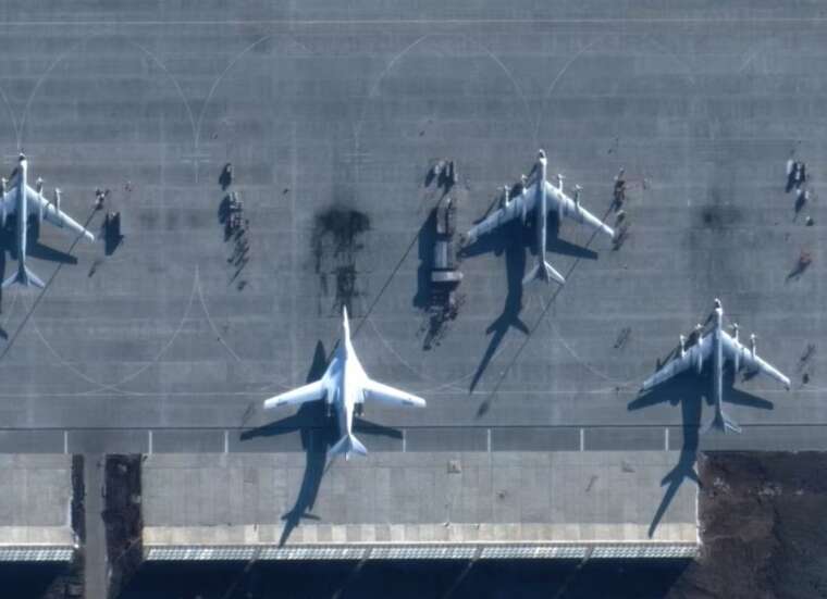 The SSU has released exclusive video footage of FPV drone strikes on Russia’s strategic aviation