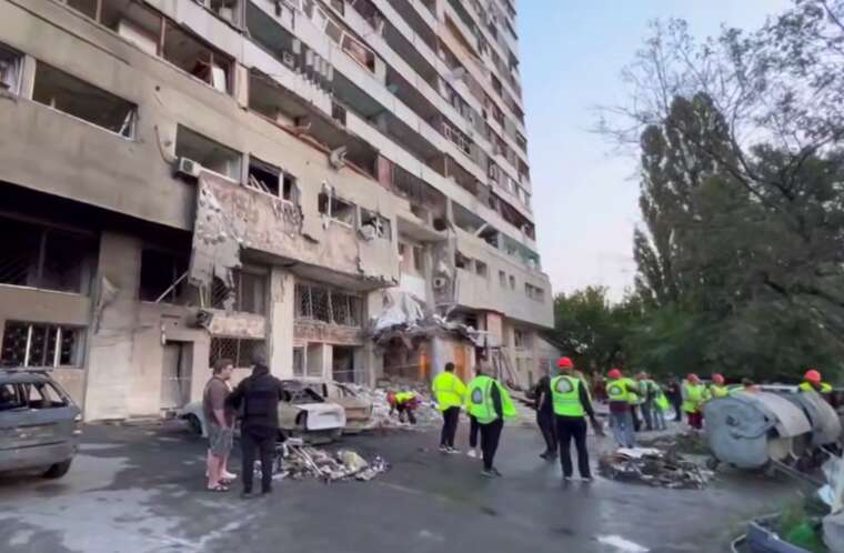 The occupiers attacked Kharkiv with "Shaheds": 12 people were injured, civilian infrastructure was targeted