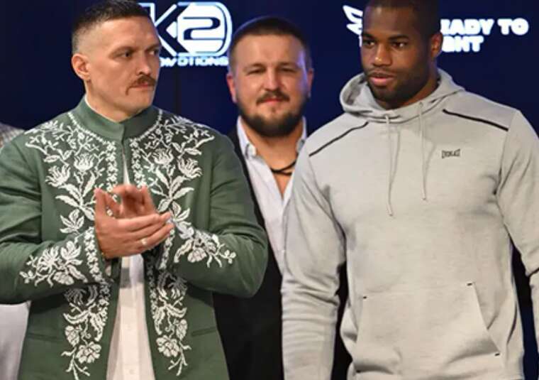 Узгоджено винагороди Усика і Дюбуа за їхній повторний поєдинок