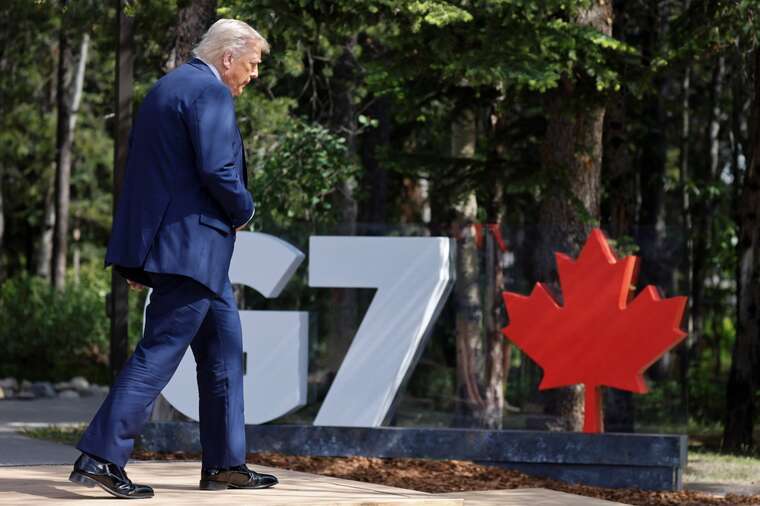 Трамп ухвалив рішення залишити саміт G7 через кризу на Близькому Сході, — Bloomberg