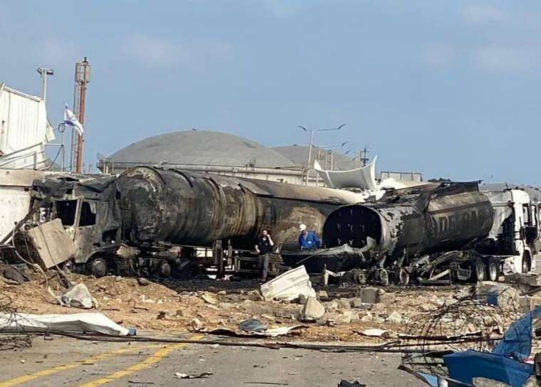 Иранский удар по Хайфе: опубликованы кадры разрушений