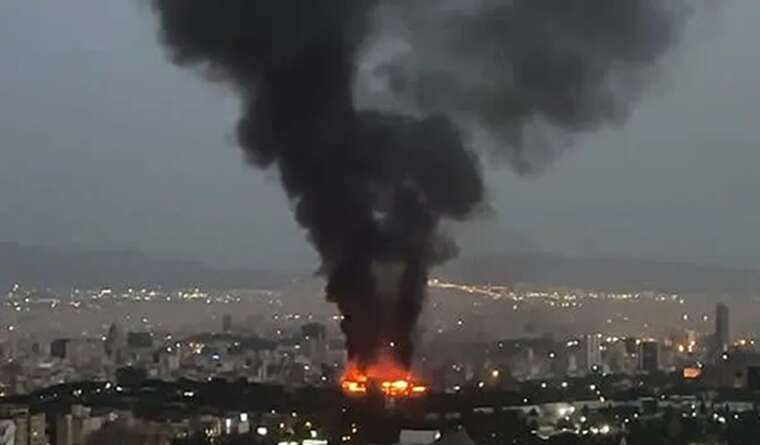 В Тегеране прогремел взрыв: вспыхнул крупный пожар