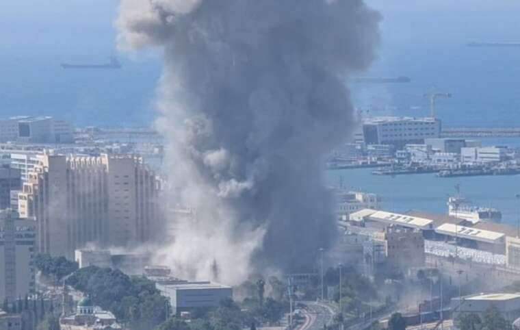 У Тель-Авіві та Беер-Шеві прогриміли вибухи: у мережі показали момент прильоту з Хайфи