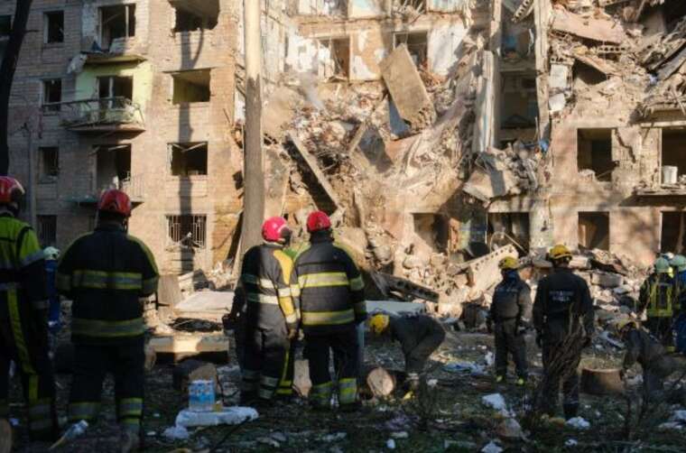 In Kyiv, the number of victims of the night attack by the occupiers has increased: a child is being searched for under the rubble