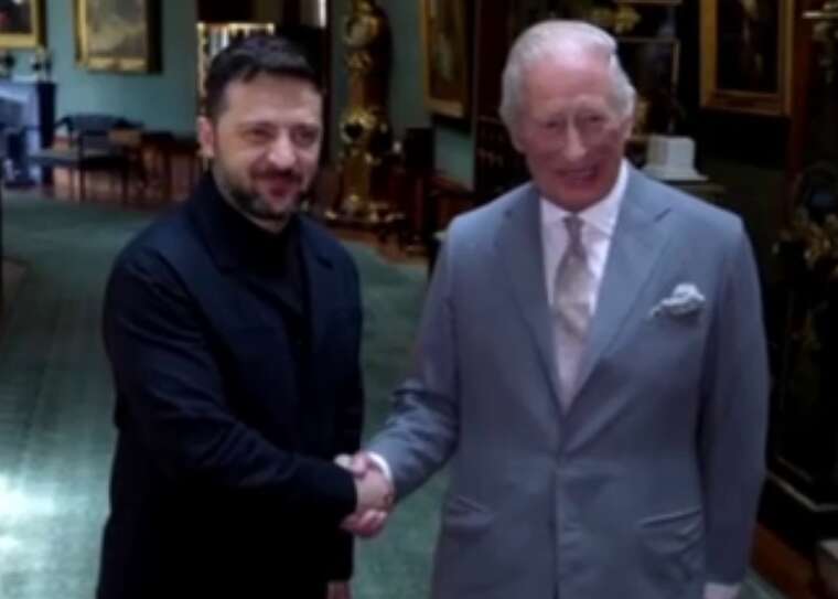 Зеленський зустрівся з королем Чарльзом III у Віндзорському замку