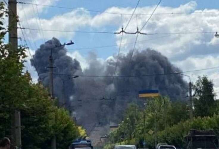 In Kramatorsk, a powerful explosion occurred
