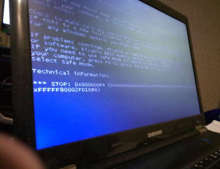 Microsoft змінить легендарний "синій екран смерті"