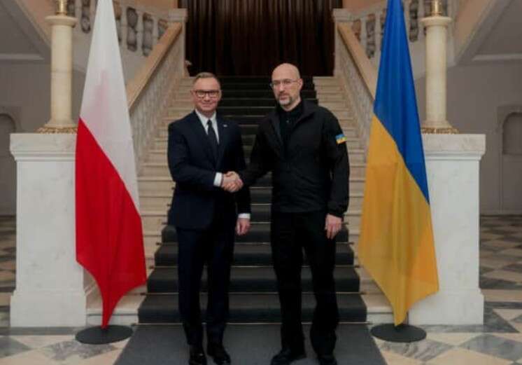 Зеленський і Шмигаль розповіли про прощальну зустріч із Дудою в Києві