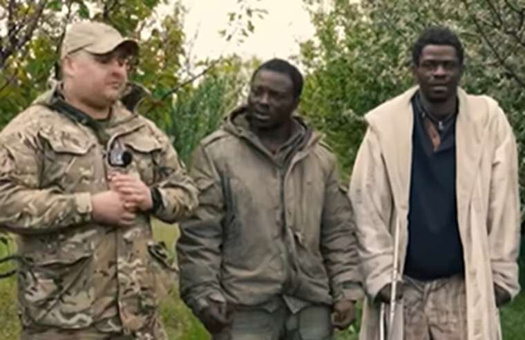 На Сіверському напрямку захисники забрали в полон двох африканських найманців РФ