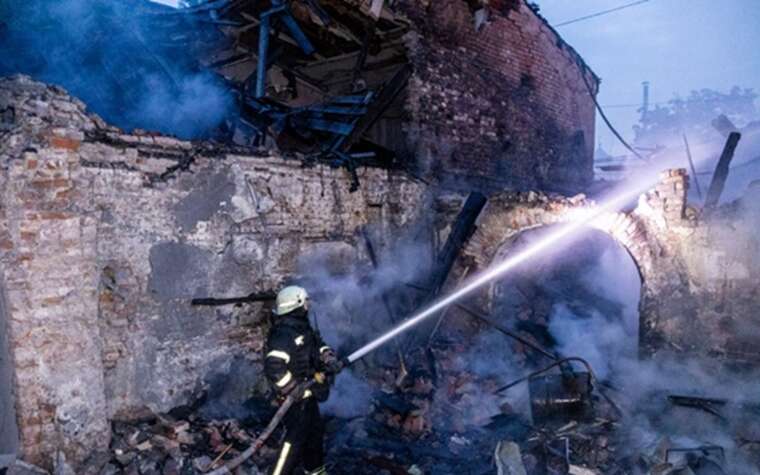Photos have emerged showing the aftermath of the shelling in Kharkiv and the region: fires, injuries, and destruction